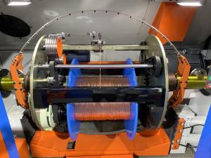Quality 7.5kw 2000RPM Cable Twisting Machine 0.41 / 0.52 / 0.64mm Wire Twist Machine wholesale