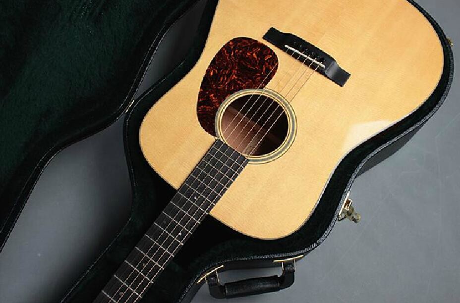 Custom D18 all massive solid mahogany sides and back acoustic guitar