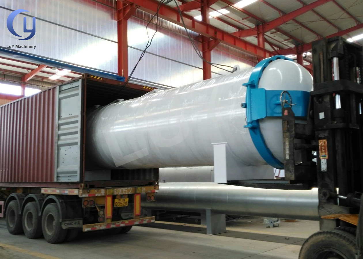 Q345R 14m3 12mm Thickness Impregnated Wood Autoclave