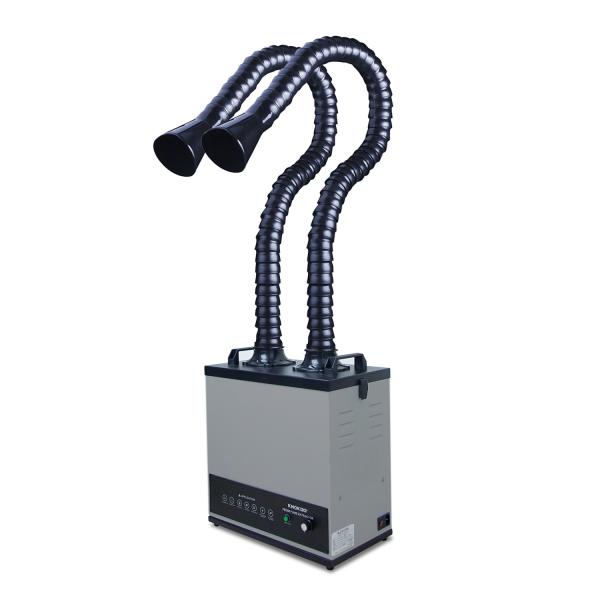 Double DTF Printing Fume Extraction Unit , Digital Printing Smoke Extractor