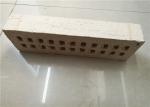Pure White Multi Holes Perforated Clay Bricks Anti - Freeze 35% Void Ratio