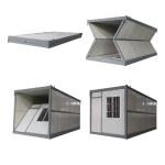 Mordern Container Tiny House Modula Mobile Prefab Living Homes Shipping in White