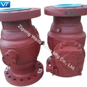 Quality Carbon Steel WCB Trunnion Mounted Valve 10&quot; 600LB Ball Valve wholesale