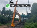 30T Excavator Long Reach Telescopic Arm With Strength Plate
