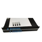 1U 1270-1610Nm 19 Inch CWDM Mux Demux Rack Mount Wdm Multiplexer