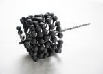 Finishing Bores Flexible Honing Brush With Black Silicon Carbide Material for