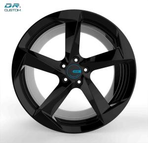 Quality 20in One Piece Forged Wheels ODM Matt Black Alloy Wheel wholesale