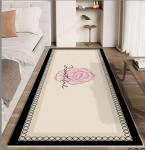 Small Fragrant Wild Crystal Velvet Bedroom Floor Carpets 120*160cm
