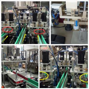 Quality Professional Bottle Capping Equipment Four Wheel Pinch Digital Display wholesale