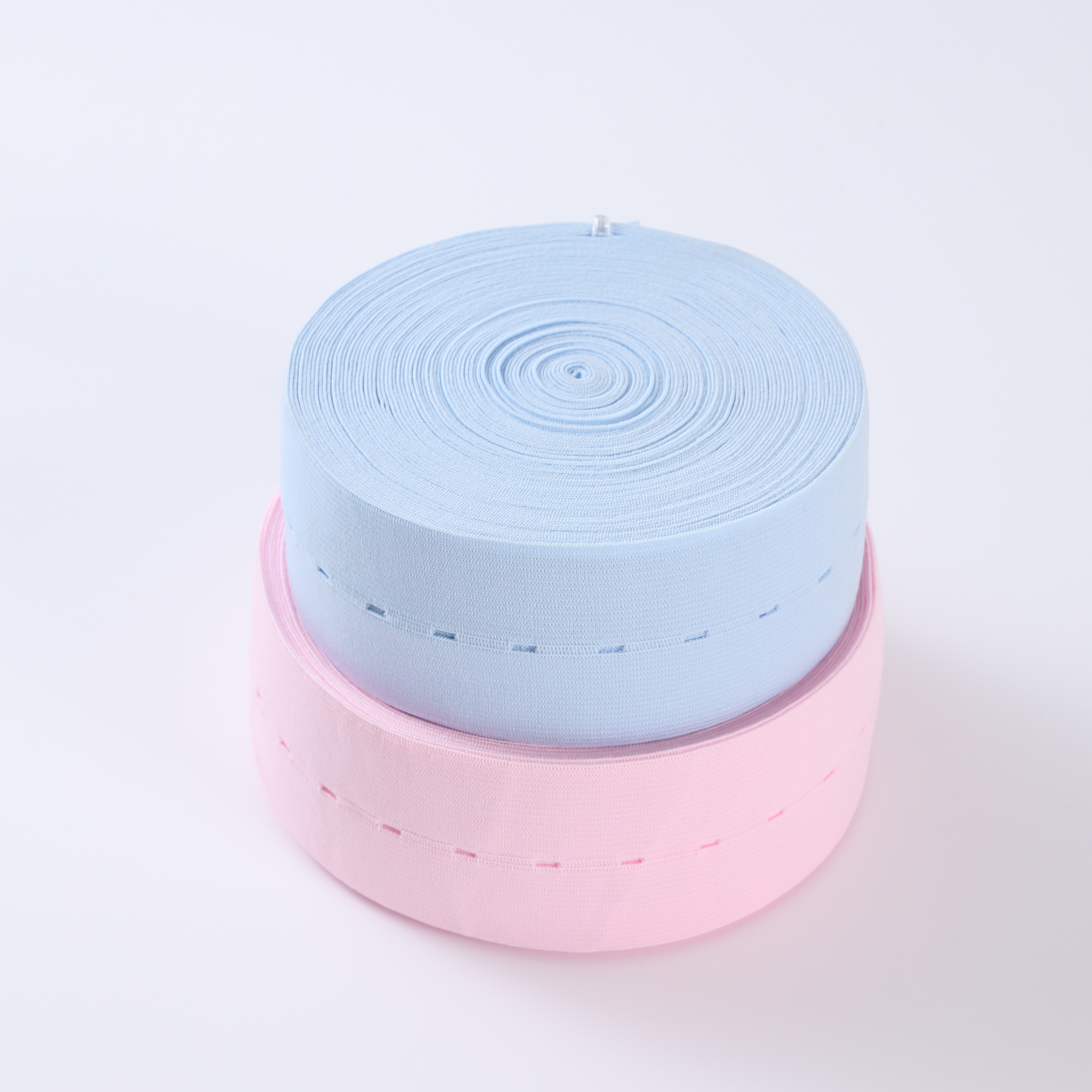Factory custom logo fetal monitor button medical elastic band webbing for prenatal