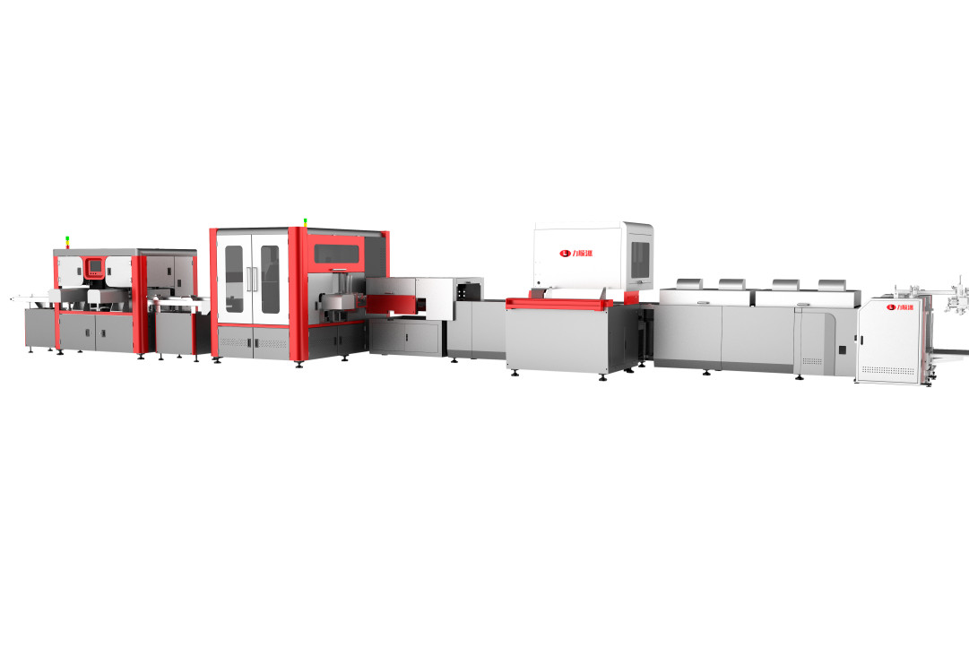 25sheets/Min Rigid Box Machine For Wine Box Production Visual positioning accuracy:±0.01mm