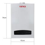 Domestic Wall Mounted Condensing Combi Gas Boilers 18KW - 40KW Balanced Type