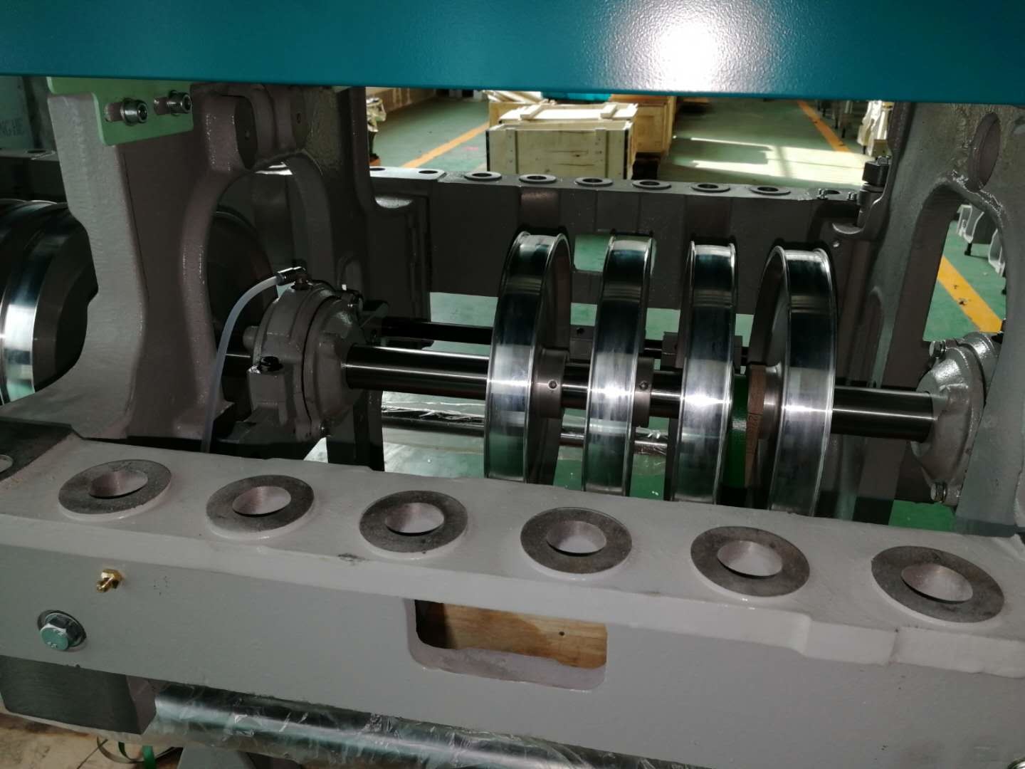 Blended Yarn / Cotton Spinning Machinery High Yield Top-Notch Components