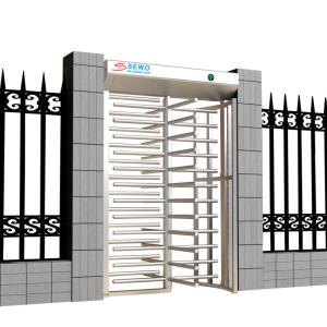 Quality Biometric Full Height Turnstile Gates Bi-Directional Turnstile Entry Systems wholesale