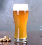 16oz Transparent Clear Wheat Beer Glass With Water Decal Printing Logo
