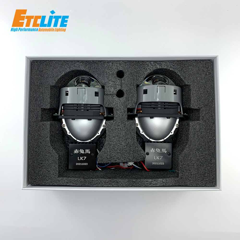 High Low Beam Headlight Bulbs Bi-Led H4 Led Projector Lens H7 Projector Lens Bi Led Laser Projector Lens