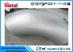 Quality ASME B16 9 Nickel Alloy Pipe Fittings NO8020 90 Degree Elbow LR Alloy 20 wholesale