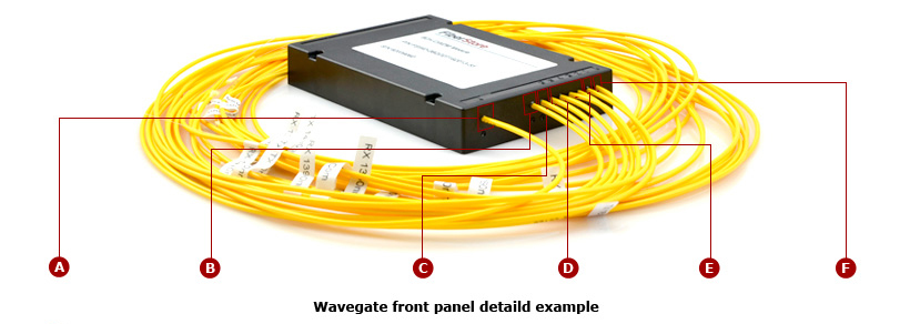 8 Channels Simplex Fiber CWDM Module