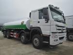Sinotruk Howo Spray Gun Car Liquid Tanker Truck , Fire Sprinkler 20cbm