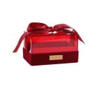 Paper Gift Packing Box with Ribbon Custom Acrylic Cover Lid Transparent