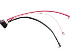 Flexible Ev 6m2 330mm Glass Fiber Casing Insulation Cable Wire Harness Black Red