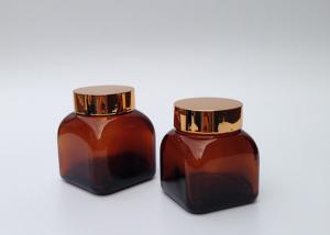 Quality 10ml 20ml Clear Frosted Empty Glass Cosmetic Jars For Creams And Lotions wholesale