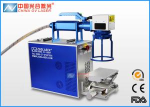 Quality Desktop Portable Handheld Fiber Laser Marking Machine 20 Watts High Precision wholesale