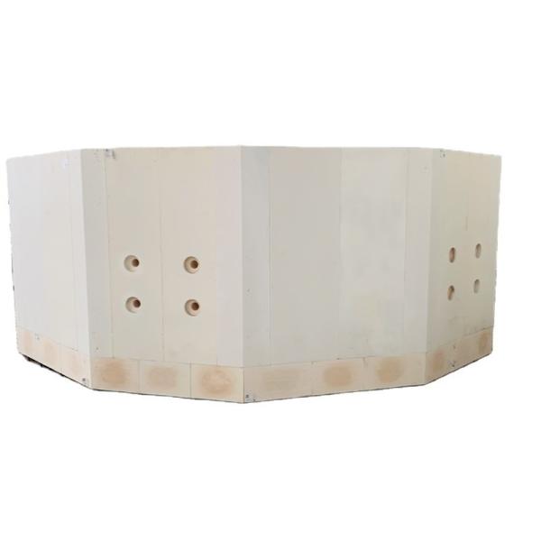 International Standard Fused Cast Alumina Zirconia Corundum Block for Glass