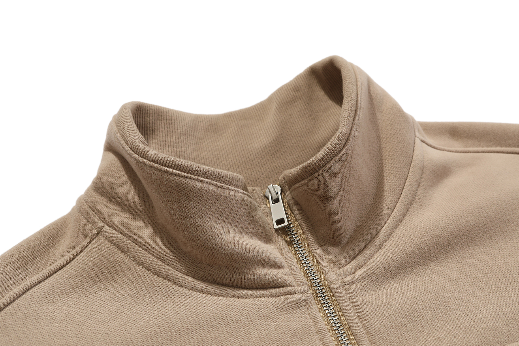 Winter Zipper Stand Collar Printed Black Jogger Soft 400g Polar Fleece Thicken Hoodie Mens Pullover Hoody with Zipper