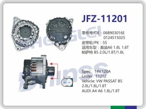 Quality 0124515025 Audi Car Alternator SG12B010 06B903016E 06B903016B 0986044320 12V 120A wholesale