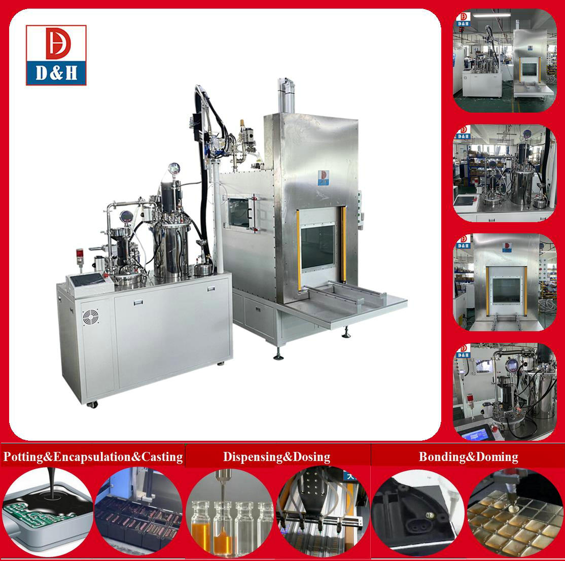 Machinery Hardware Mixing and Dispensing System for Potting Dosing and Casting Machine