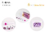 High quality factory sales 6 in 1 derma roller custom logo needles micro needle