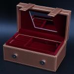 Mdf Wrapping Jewelry Display Sets Durable Eco - Friendly For Presentation Gift