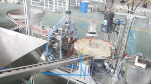 China Bottle Filling And Capping Machine Desiccant Silico Gel Spring Sealing on sale