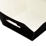 Fast Food Paper Burger Boxes Packaging Matt Lamination Kraft paper