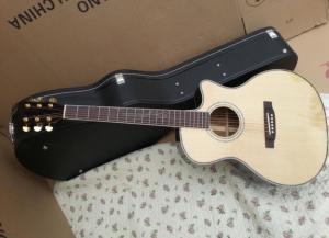 Quality 2018 6 strings Lakewud acoustic guitar Sungha Jung inlays lakewud acoustic handmade solid top acoustic guitar wholesale