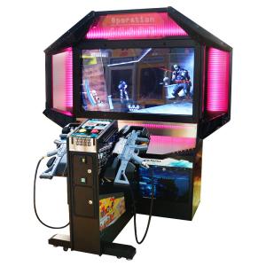 Quality 2 Person Shooting Arcade Machine Swat Ghost Game Simulator Target Shooting wholesale