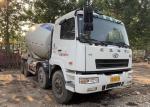 16m3 Capacity Used Cement Delivery Truck CAMC 8*4 Chassis White Color