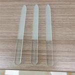 SGCC ACID Etched Tempered Glass , Translucent Glass Nail File