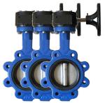 Good quality ansi din jis CI DI WCB SS Lugged type butterfly valve