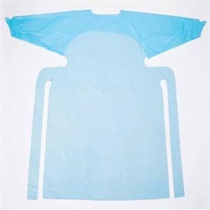 Quality Blue 2/5/10PCS Disposable Protective Clothing, Medical Isolation Gowns, Blue Protective Coverall wholesale