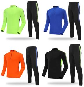 Quality Customized Logo Performance Football Jerseys Lightweight Breathable Fabric Bold Team Hues wholesale