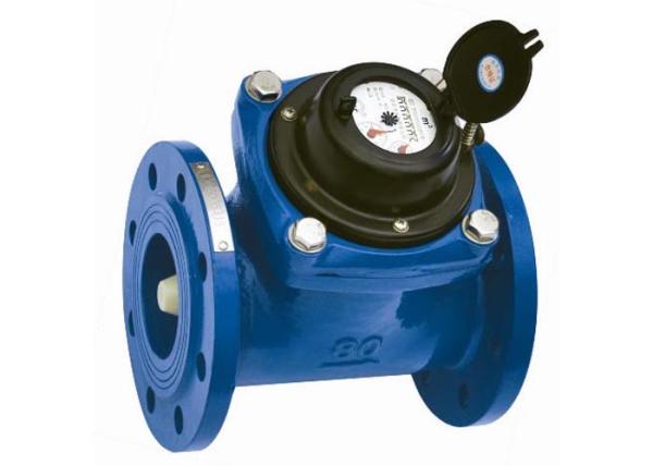 DN100 PN16 Flange Port Woltman Water Meter Ductile Iron Housing With Positive