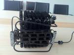 Black Wire Tube Freezer Condenser , Coil And Condenser For Refrigerator Part