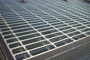 Quality Q235 Serrated Grating Carbon Steel Bar Grating ISO9001 Certified wholesale