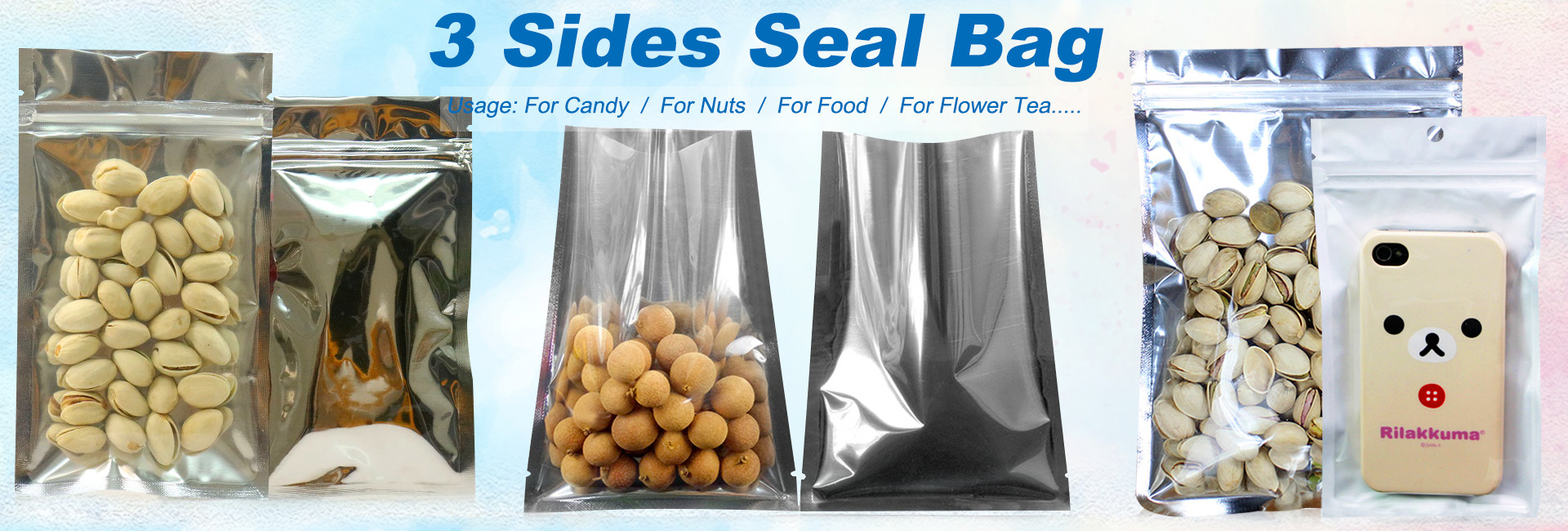Wholesale discount Meat/Vegetable Plastic Shrink Bag Wrap Package Vacuum Pouch