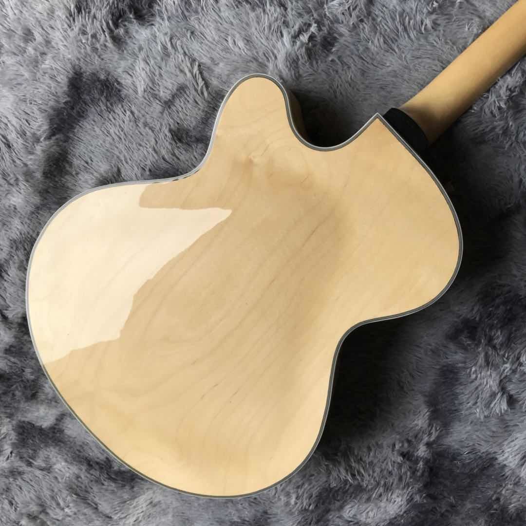 2020 New Godin Style Model Custom Grand 5th Avenue Jazz Electric Guitar in Natural