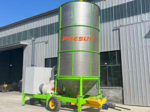 Quality Fully Automatic Wheat Maize Paddy Dryer Machine 10 MT Mobile Dryer Supplier wholesale