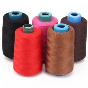 Quality Mix Nylon Sewing Thread , Poly Core Spun Sewing Silk Thread For Weaving wholesale