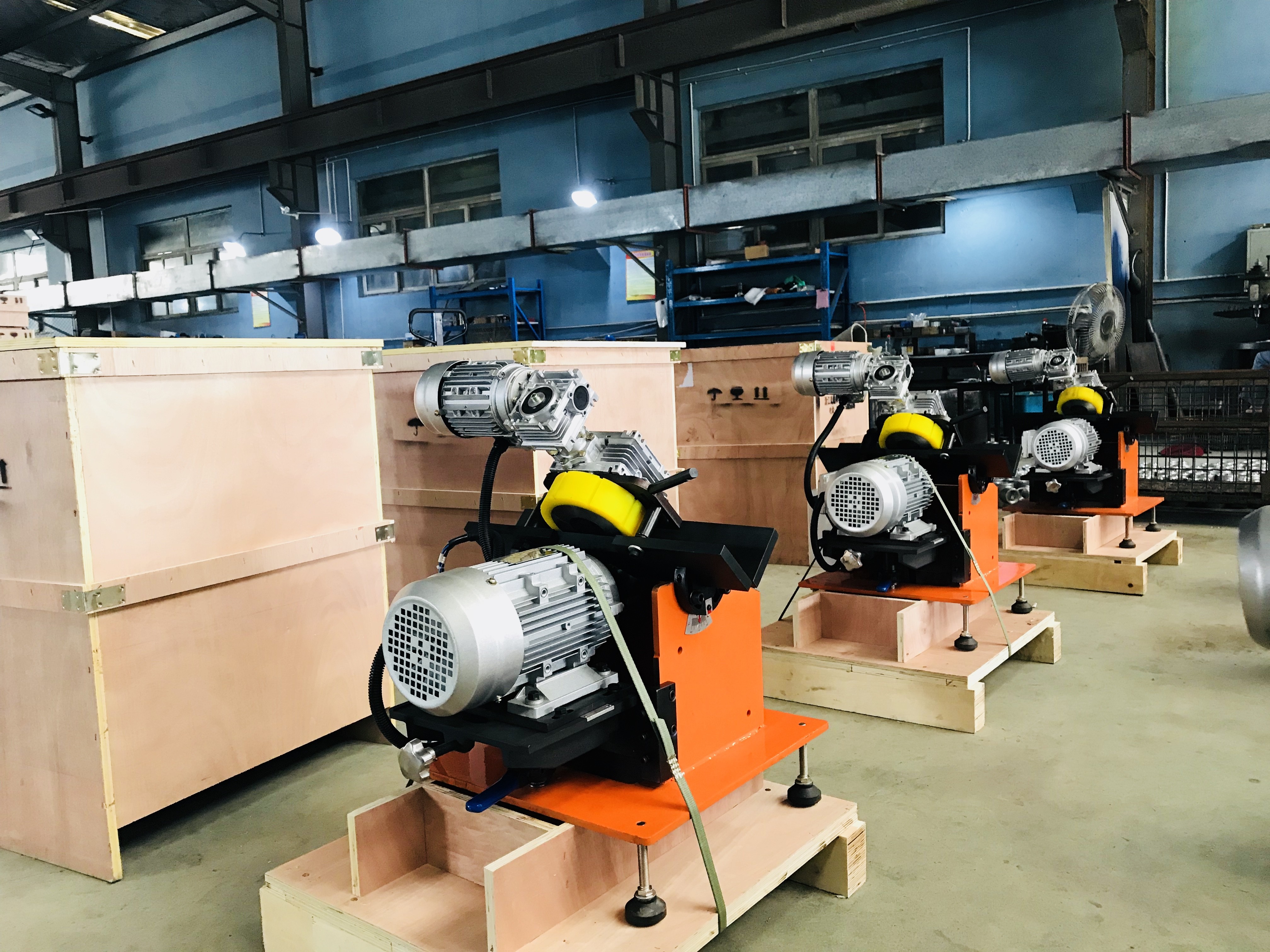 2800W Anti Rust Small Table Plate Edge Beveling Machine , Plate Beveler